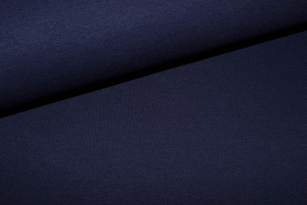 Bündchen Feinstrick dunkelblau (10 cm)